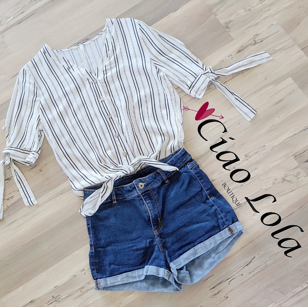 Almost gone. Stripe blouse